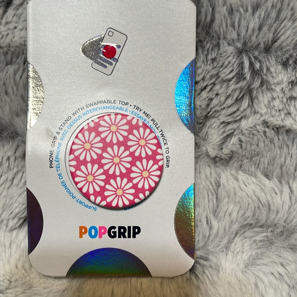 PopSockets PopGrip Set - Pink, Multicolor, Yellow - Picture 2 of 5